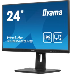 XU2493HS-B6 iiyama ProLite XUB2493HS-B6 Monitor PC 60,5 cm (23.8") 1920 x 1080 Pixel Full HD LED Ner