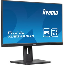 XU2493HS-B6 iiyama ProLite XUB2493HS-B6 Monitor PC 60,5 cm (23.8") 1920 x 1080 Pixel Full HD LED Ner