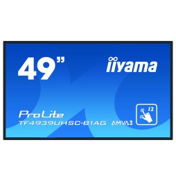 iiyama ProLite TF4939UHSC-B1AG Monitor PC 124,5 cm (49") 3840 x 2160 Pixel 4K Ultra HD LED Touch scr