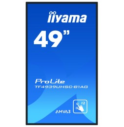 iiyama ProLite TF4939UHSC-B1AG Monitor PC 124,5 cm (49") 3840 x 2160 Pixel 4K Ultra HD LED Touch scr