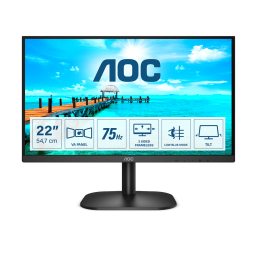 AOC B2 22B2H Monitor PC 54,6 cm (21.5") 1920 x 1080 Pixel Full HD LED Nero