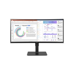 LG 34BQ77QC-B Monitor PC 86,4 cm (34") 3440 x 1440 Pixel UltraWide Dual Quad HD LCD Nero