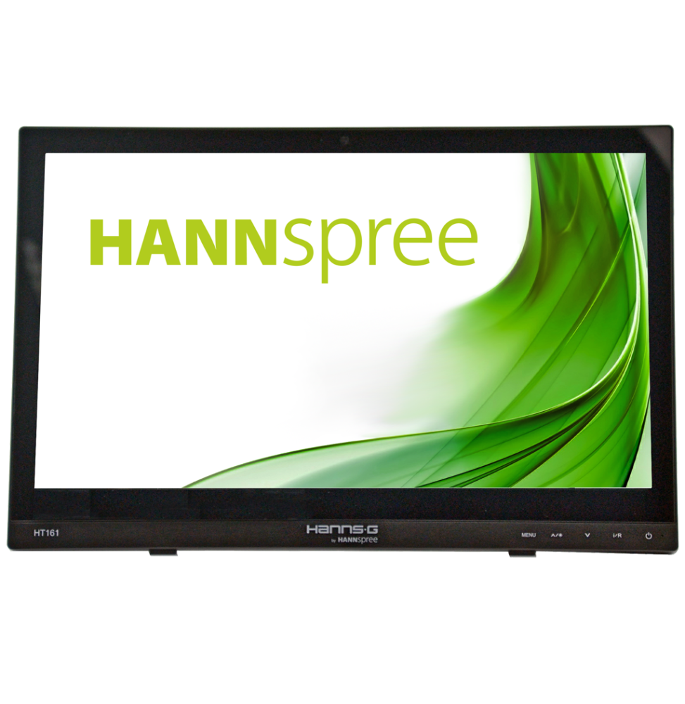 Hannspree HT161HNB Monitor PC 39,6 cm (15.6") 1366 x 768 Pixel HD LED Touch screen Da tavolo Nero