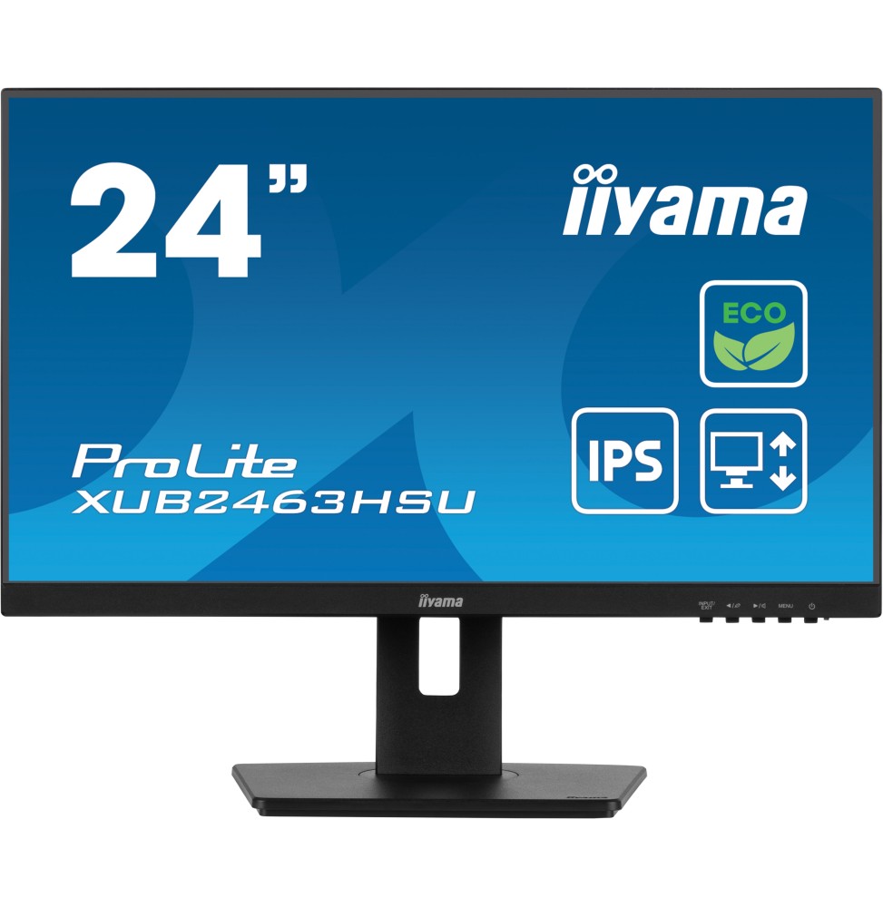 iiyama ProLite XUB2463HSU-B1 Monitor PC 61 cm (24") 1920 x 1080 Pixel Full HD LED Nero
