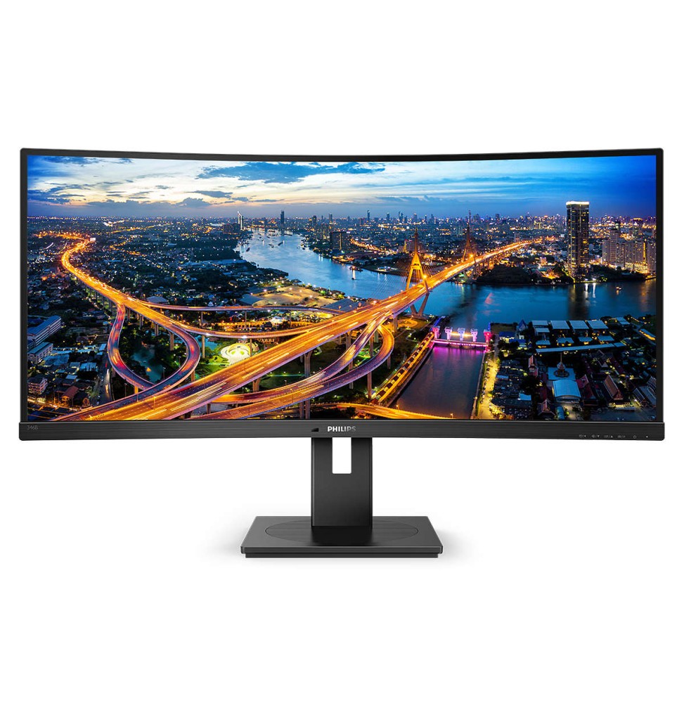 Philips B Line 346B1C/00 Monitor PC 86,4 cm (34") 3440 x 1440 Pixel Quad HD LCD Nero