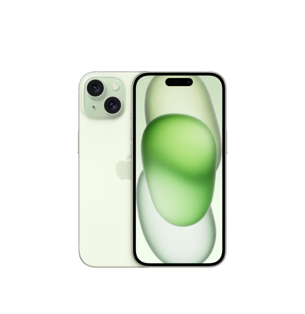 MTPH3ZD/A Apple iPhone 15 15,5 cm (6.1") Doppia SIM iOS 17 5G USB tipo-C 512 GB Verde