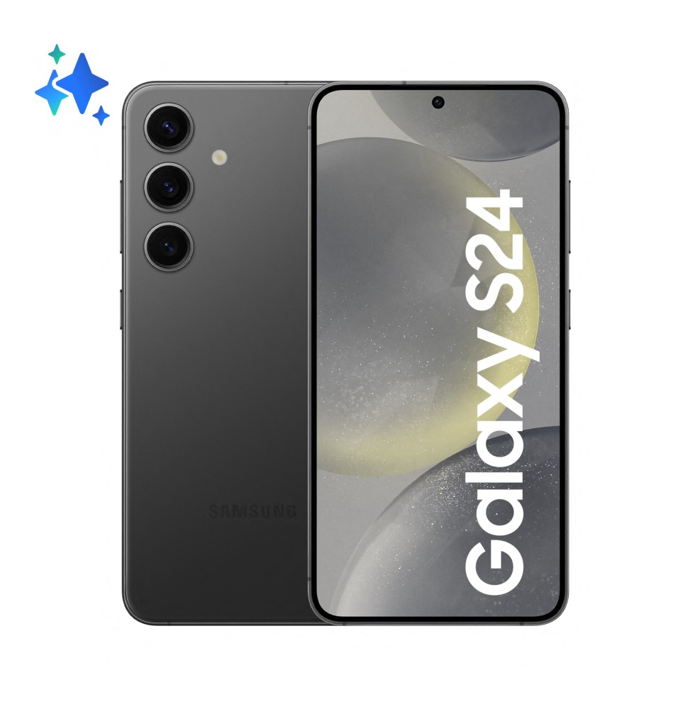 SM-S921BZKGEUE Samsung Galaxy S24 Smartphone AI, Display 6.2'' FHD+ Dynamic AMOLED 2X, Fotocamera 50