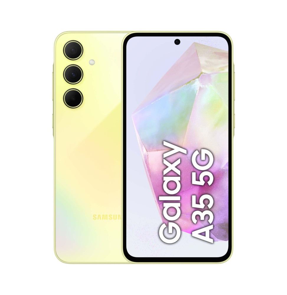 SM-A356BZYBEUE Samsung Galaxy A35 5G Display FHD+ Super AMOLED 6.6”, Android 14, 6GB RAM, 128GB, Dua