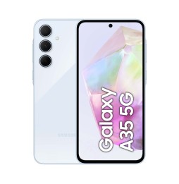 SM-A356BLBBEUE Samsung Galaxy A35 5G Display FHD+ Super AMOLED 6.6”, Android 14, 6GB RAM, 128GB, Dua