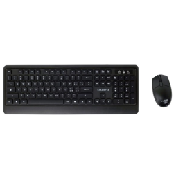 YASHI MY537 tastiera Mouse incluso RF Wireless QWERTY Inglese britannico Nero