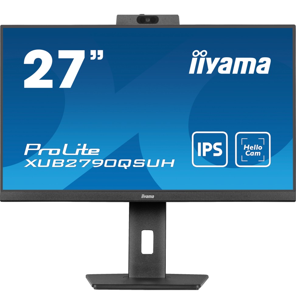iiyama ProLite XUB2790QSUH-B1 Monitor PC 68,6 cm (27") 2560 x 1440 Pixel 4K Ultra HD LED Nero