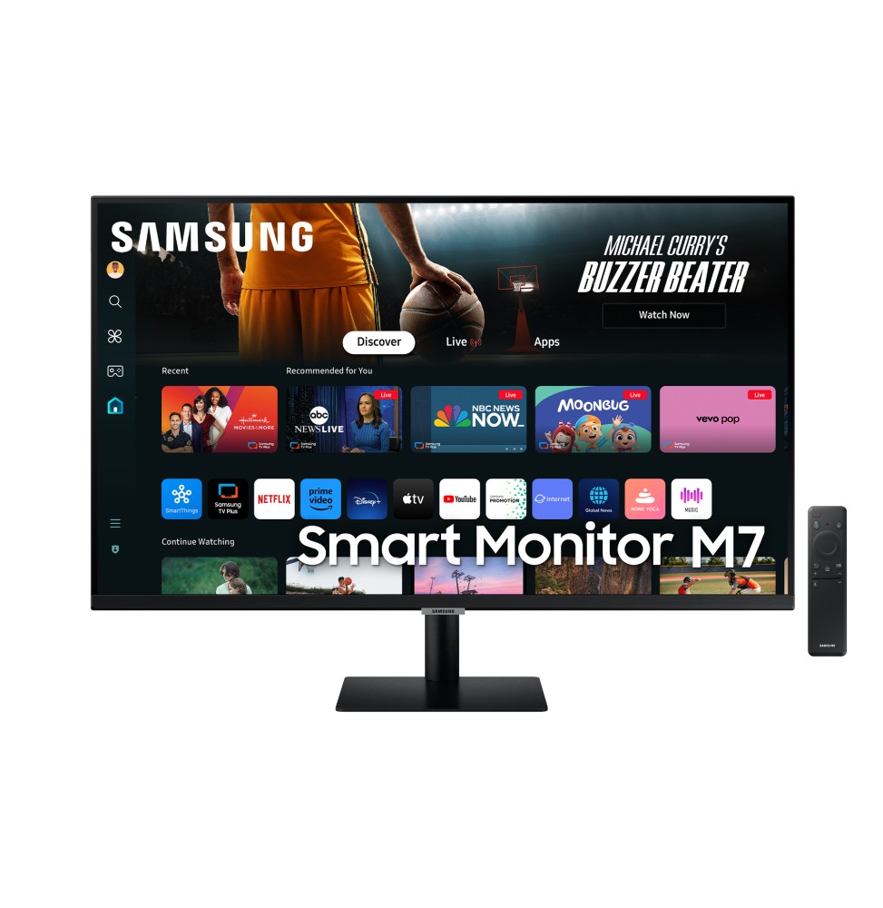 LS32DM700UUXEN Samsung Smart Monitor M7 - M70D da 32'' UHD Flat