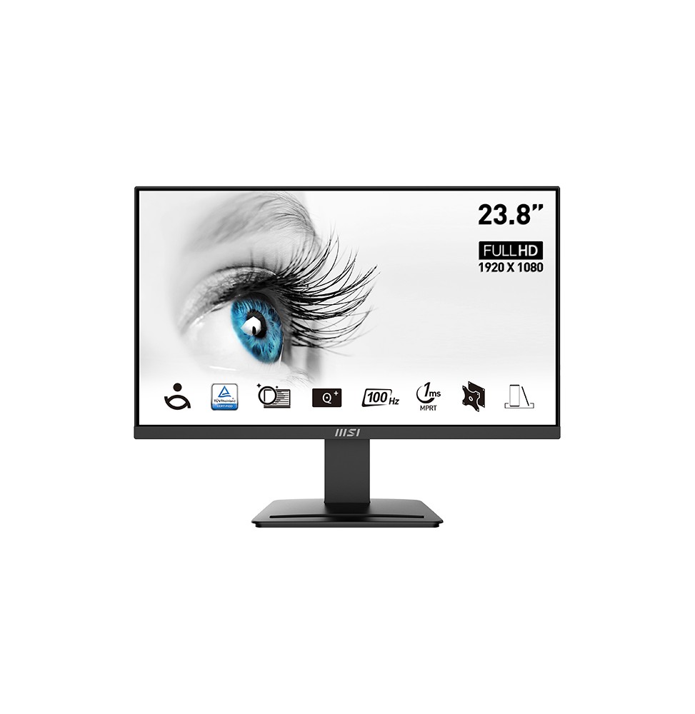 9S6-3BA9CH-042 MSI Pro MP2412 Monitor PC 60,5 cm (23.8") 1920 x 1080 Pixel Full HD LCD Nero