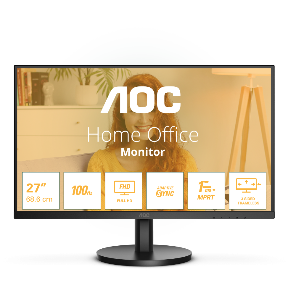 AOC B3 27B3HMA2 LED display 68,6 cm (27") 1920 x 1080 Pixel Full HD LCD Nero