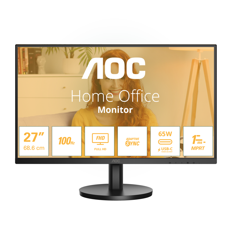 AOC 27B3CA2 Monitor PC 68,6 cm (27") 1920 x 1080 Pixel Full HD LED Nero