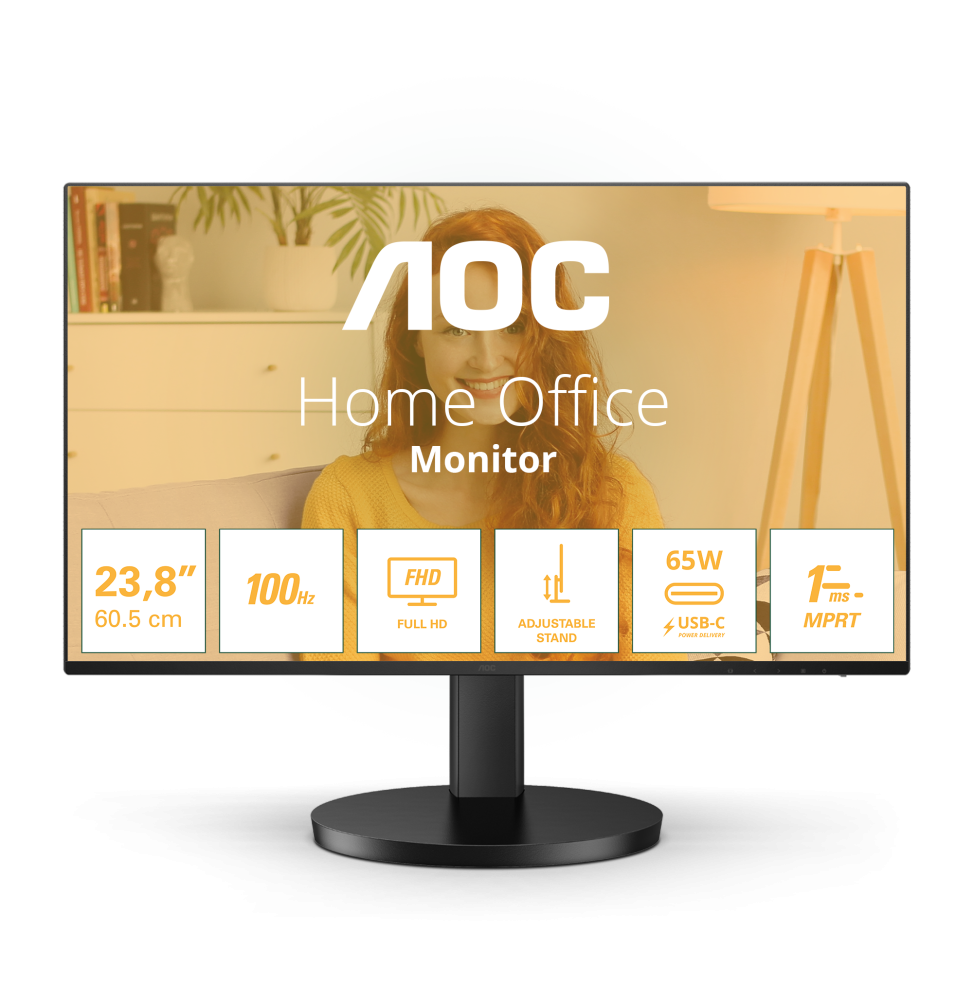AOC B3 27B3CF2 LED display 68,6 cm (27") 1920 x 1080 Pixel Full HD Nero