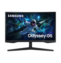 LS27CG554EUXEN Samsung Odyssey G5 G55C Monitor PC 68,6 cm (27") 2560 x 1440 Pixel Wide Quad HD LED N
