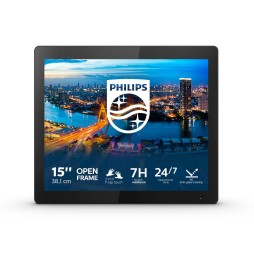Philips B Line 152B1TFL/00 Monitor PC 38,1 cm (15") 1024 x 768 Pixel LED Touch screen Nero