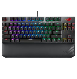 90MP00N6-BKIA00 ASUS ROG Strix Scope NX TKL Deluxe tastiera USB Nero, Grigio