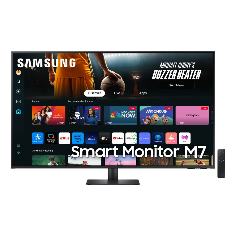 LS43DM702UUXEN Samsung Smart Monitor M7 - M70D da 43'' UHD Flat