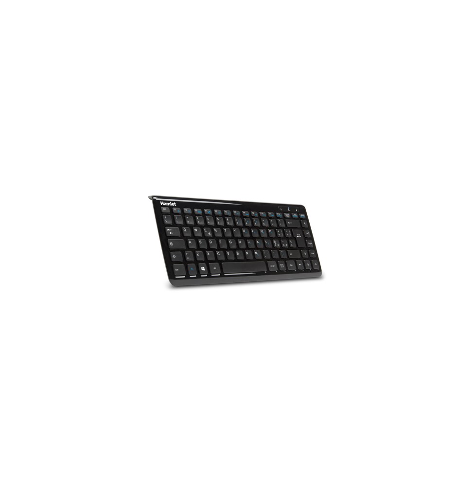 Hamlet XKKITA400CU tastiera USB QWERTY Italiano Nero