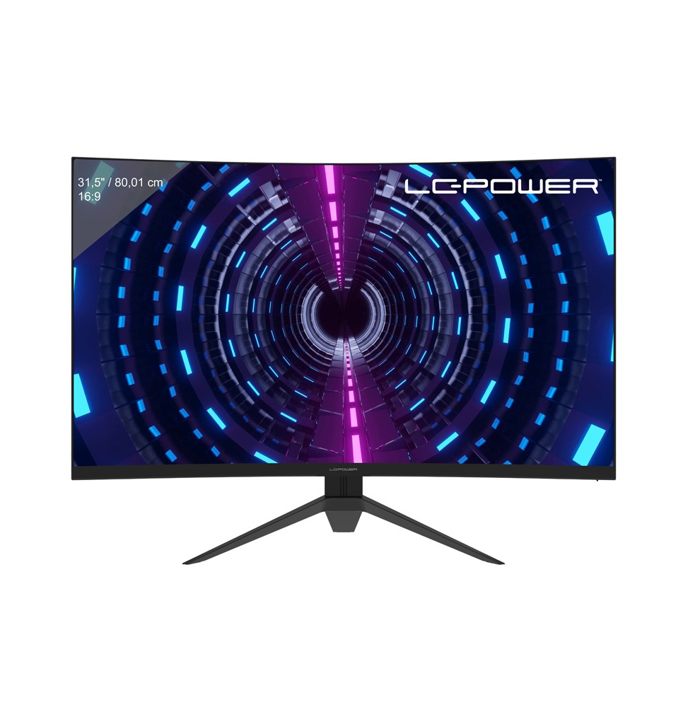 LC-Power LC-M32-QHD-165-C-V2 Monitor PC 80 cm (31.5") 2560 x 1440 Pixel Quad HD LCD Nero