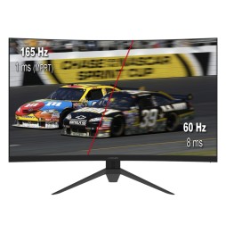 LC-Power LC-M32-QHD-165-C-V2 Monitor PC 80 cm (31.5") 2560 x 1440 Pixel Quad HD LCD Nero