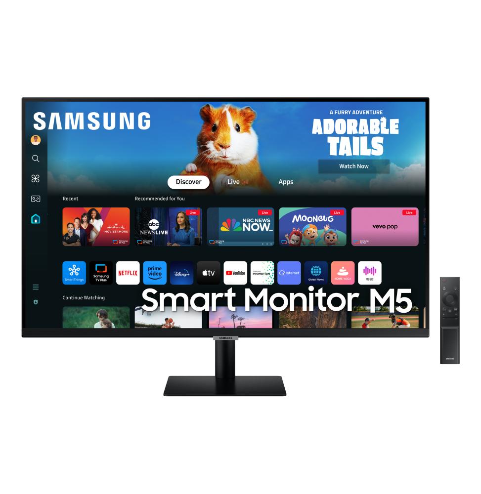 LS27DM500EUXEN Samsung Smart Monitor M5 - M50D da 27'' Full HD Flat