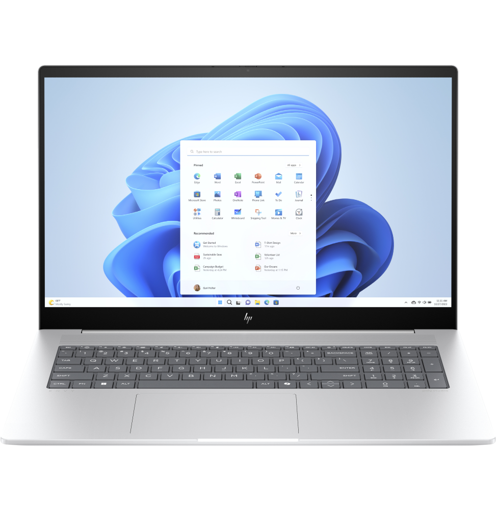 A03K1EA HP ENVY 17-da0003nl Intel Core Ultra 7 155U Computer portatile 43,9 cm (17.3") Touch screen