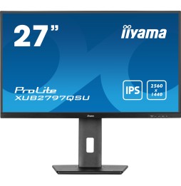 iiyama ProLite XUB2797QSU-B1 Monitor PC 61 cm (24") 2560 x 1440 Pixel Wide Quad HD LED Nero