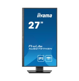 iiyama ProLite XUB2797QSU-B1 Monitor PC 61 cm (24") 2560 x 1440 Pixel Wide Quad HD LED Nero
