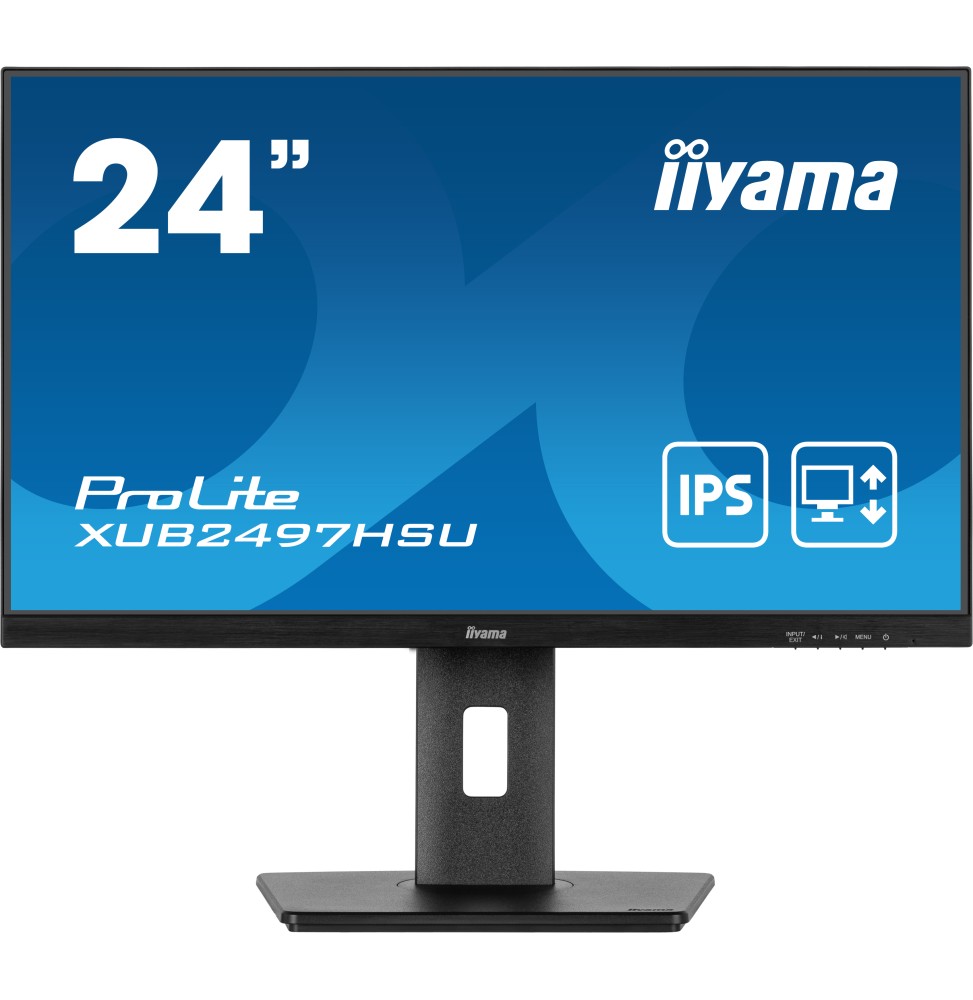 iiyama ProLite XUB2497HSU-B1 Monitor PC 61 cm (24") 1920 x 1080 Pixel Full HD LED Nero