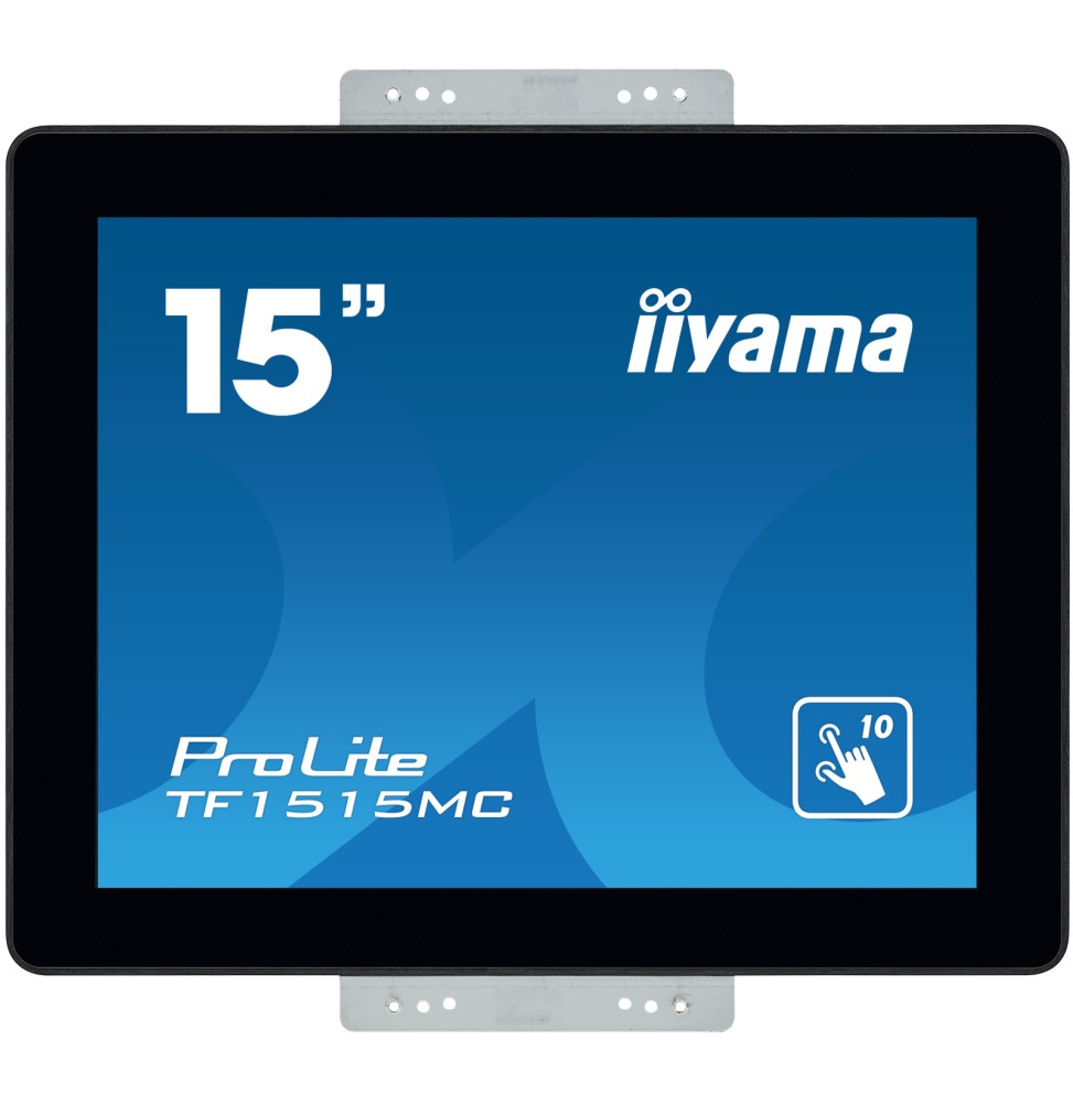 iiyama ProLite TF1515MC-B2 Monitor PC 38,1 cm (15") 1024 x 768 Pixel XGA LED Touch screen Nero