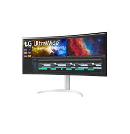 LG 38BQ85C-W Monitor PC 95,2 cm (37.5") 3840 x 1600 Pixel Quad HD+ Bianco