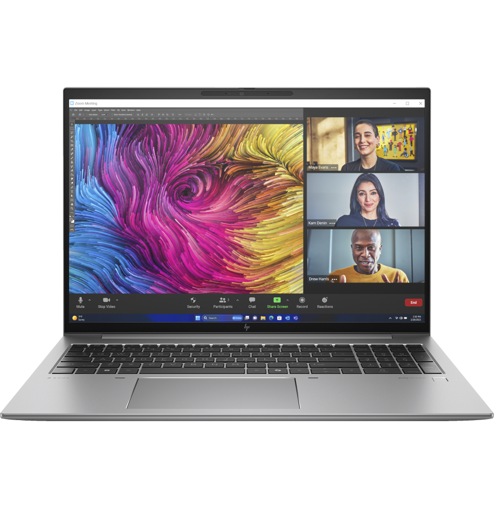 A3YZ9ET HP ZBook Firefly 16 inch G11 Mobile Workstation PC Intel Core Ultra 7 155H 40,6 cm (16") WUX