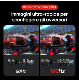 24GS60F-B.AEU LG Monitor Gaming UltraGear 24GS60F da 24" Full HD 1ms 180Hz