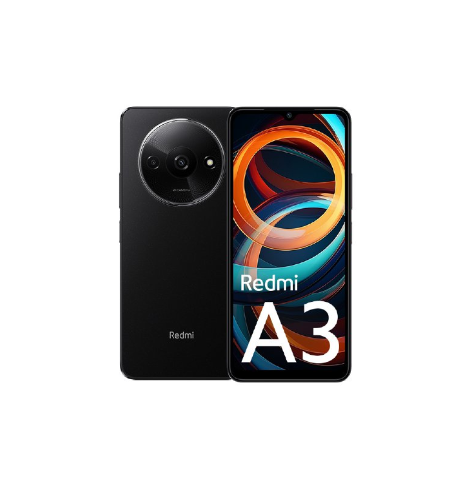 MZB0GL8EU Xiaomi Redmi A3 17 cm (6.71") Doppia SIM Android 14 4G USB tipo-C 3 GB 64 GB 5000 mAh Nero