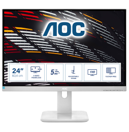 AOC P1 24P1/GR LED display 60,5 cm (23.8") 1920 x 1080 Pixel Full HD Grigio