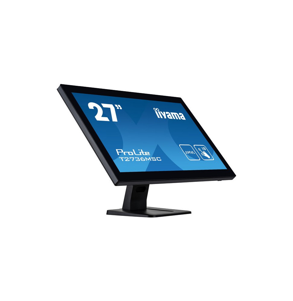 iiyama ProLite T2752MSC-B1 Monitor PC 68,6 cm (27") 1920 x 1080 Pixel Full HD LED Touch screen Nero