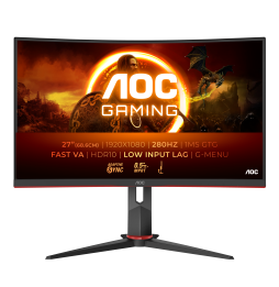 AOC G2 C27G2Z3/BK Monitor PC 68,6 cm (27") 1920 x 1080 Pixel Full HD LED Nero, Rosso