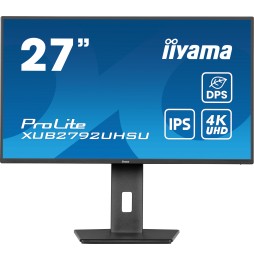 iiyama ProLite XUB2792UHSU-B6 Monitor PC 68,6 cm (27") 3840 x 2160 Pixel Dual UHD LED Nero