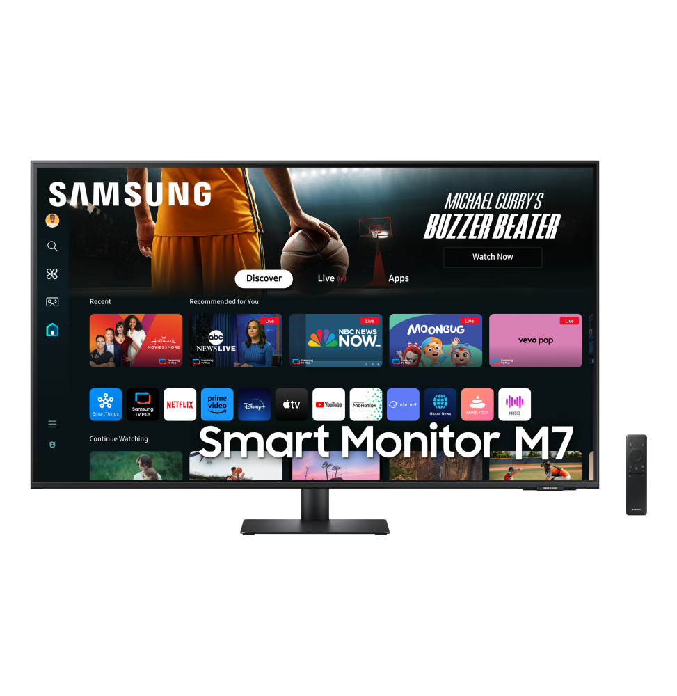 LS43DM702UUXDU Samsung M70D Monitor PC 109,2 cm (43") 3840 x 2160 Pixel 4K Ultra HD LCD Nero