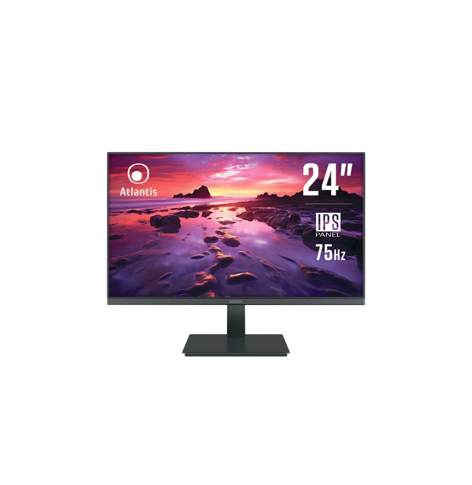 Atlantis Land A05-HE24I-VH Monitor PC 60,5 cm (23.8") 1920 x 1080 Pixel Full HD LCD Nero