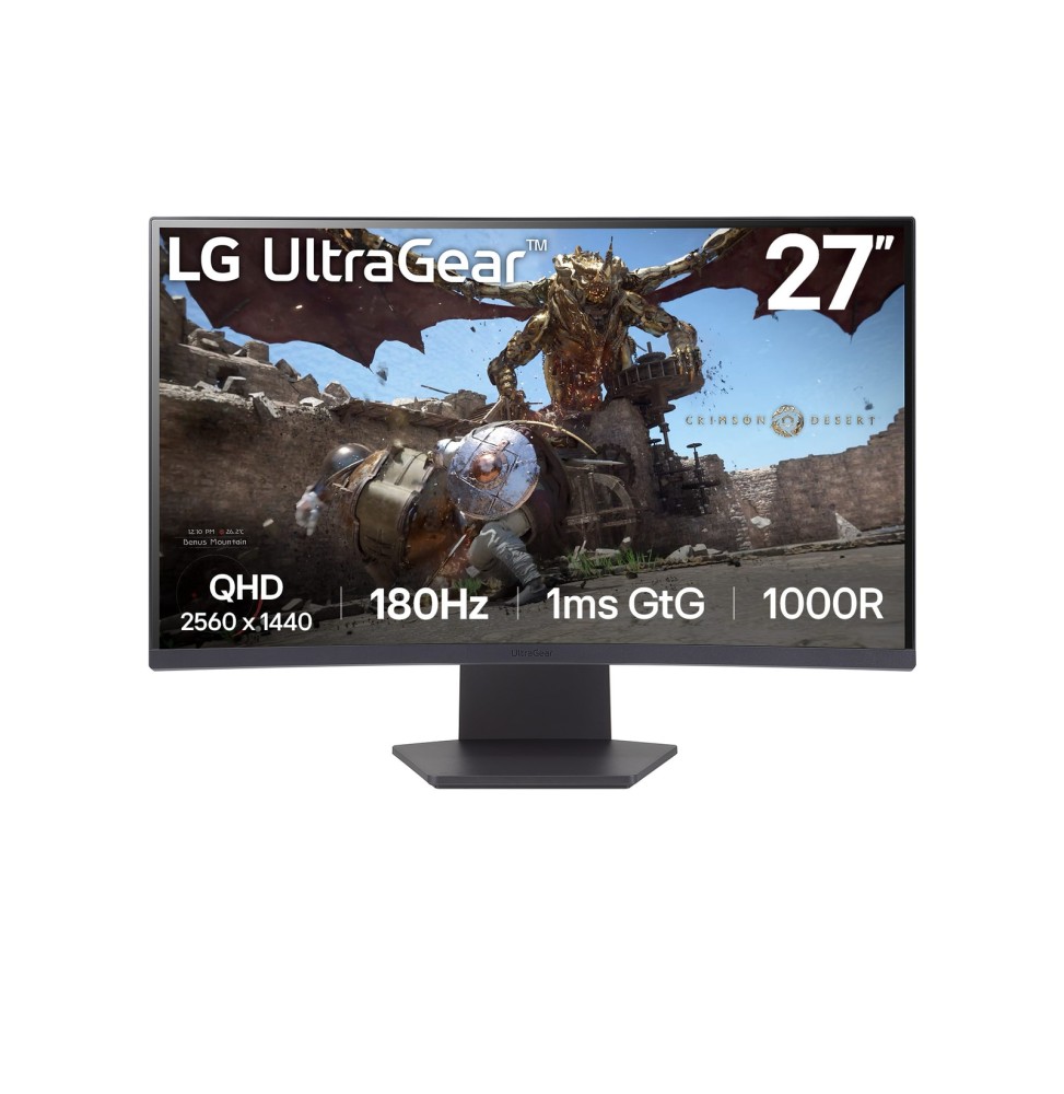 LG 27GS60QX-B Monitor PC 68,6 cm (27") 2560 x 1440 Pixel Quad HD LED Nero