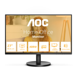 AOC B3 U27B3M Monitor PC 68,6 cm (27") 3840 x 2160 Pixel 4K Ultra HD LCD Nero