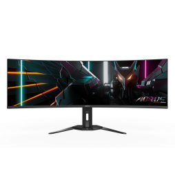 4719331855680 GIGABYTE AORUS Monitor da gioco curvo CO49DQ OLED - 5120x1440 (DQHD), 1800R, 144Hz, 0,