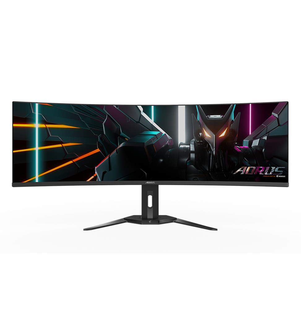 4719331855680 GIGABYTE AORUS Monitor da gioco curvo CO49DQ OLED - 5120x1440 (DQHD), 1800R, 144Hz, 0,