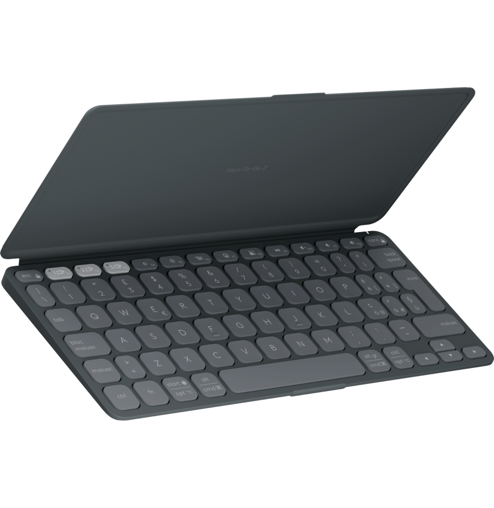 920-012976 Logitech Keys-To-Go 2 tastiera Universale Bluetooth QWERTY Italiano Grafite