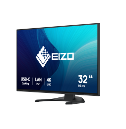 EIZO FlexScan EV3240X-BK LED display 80 cm (31.5") 3840 x 2160 Pixel 4K Ultra HD Nero