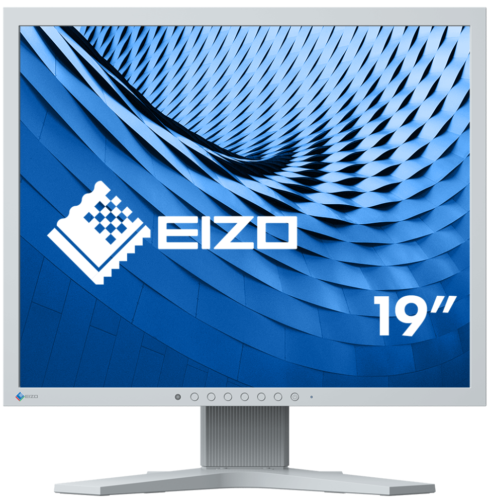 EIZO FlexScan S1934H-GY LED display 48,3 cm (19") 1280 x 1024 Pixel SXGA Grigio